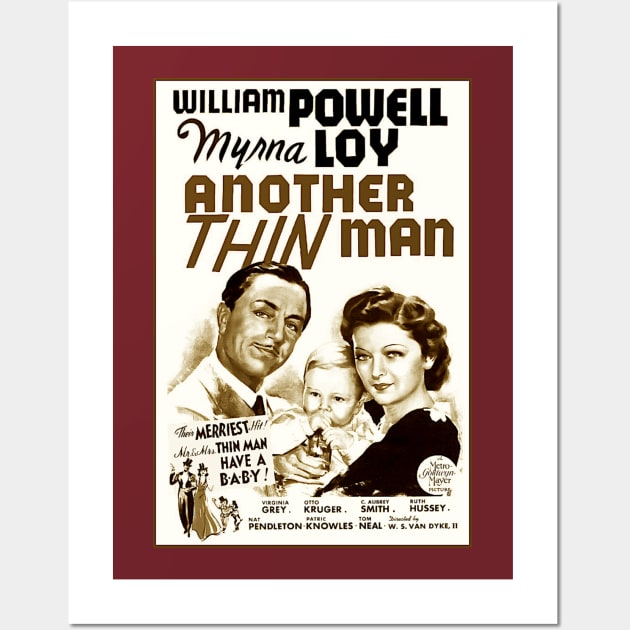 Another Thin Man (Sepia) Wall Art by Vandalay Industries